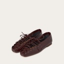 Cleo Ballerina, glossy bordo